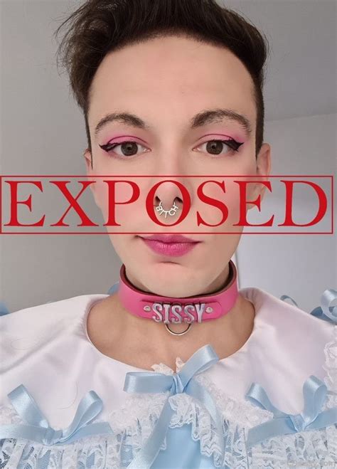 EXPOSED SISSY FAGGOT